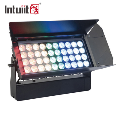 40x10w IP65 Zewnętrzne oświetlenie LED krajobrazu Dekoracja budynku DMX City Color LED Wash Lights