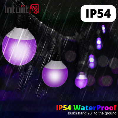 IP54 Led Stage Light RGBW 15m Led Christmas Pixel Żarówka Outdoor Christmas Decor