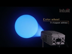 Projektor gobo LED, reflektor na statywie, IP65, typ cyfrowy