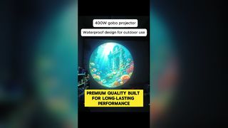 400W projektor Gobo