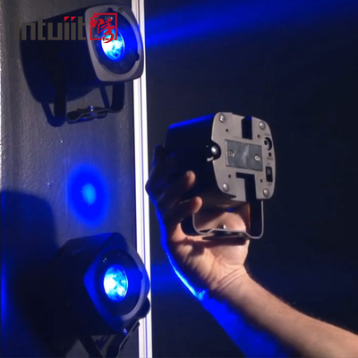 Oświetlenie sceniczne LED IP20 Bezprzewodowe zasilanie bateryjne DMX 20 W Mini Dj Led Uplights