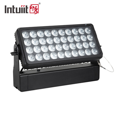 Zewnętrzne 40*10W RGBW LED City Color Light Beam Efekt zmywarki Strobe Efekt wodoodporny zmywarka ścienna Światła powodziowe IP65 DMX512 Tryb sterowania