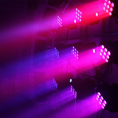 9*10W RGBW 4 In1 LED Washing Light o wysokiej jasności DJ 3x3 Matrix Pixel