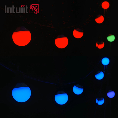 6500K Boże Narodzenie Oświetlenie LED RGB Żarówka ślubna Bistro Dekoracja Led String Light