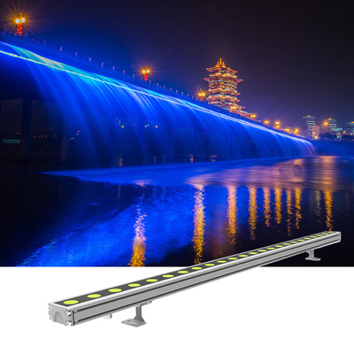 24W DMX512 LED Linear Wall Washer Lights 0,3M 0,5M 1M Kąt świecenia 40°