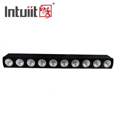 10 * Tri 9w Led Pixel Bar 3 w 1 Cob Led Wall Washer Light Rgb Indywidualne sterowanie DMX512