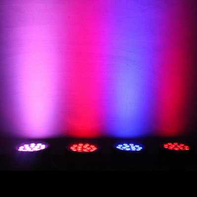 90w LED Par Can Stage Lights 28 stopni Rgbw Multi Color Latarka Led Dance Floor For Disco