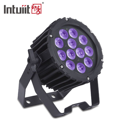 Mini wodoodporne 4 sztuk RGB 3In1 Led Par Light dla imprezy Disco Club