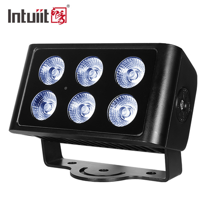 6x5W 4in1 RGBW LED DMX Światła ścienne IP65 zewnętrzne LED światło kolorowe dla miasta