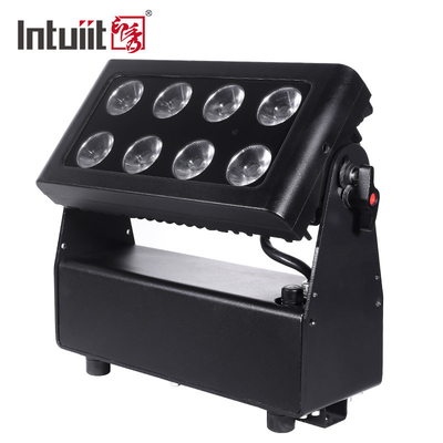 IP65 8x15w 4in1 LED o kolorze miejskim, zewnętrzna pralka bateria, światło powodziowe dla parku rozrywki