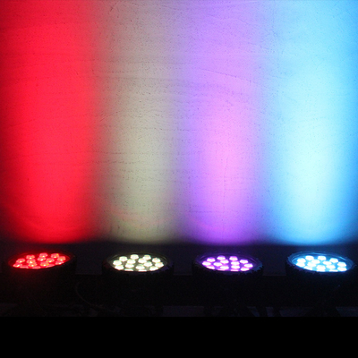 90W RGBW 4in1 par szczupły LED płaski par może światło dla zewnętrznych DJ światło sceniczne