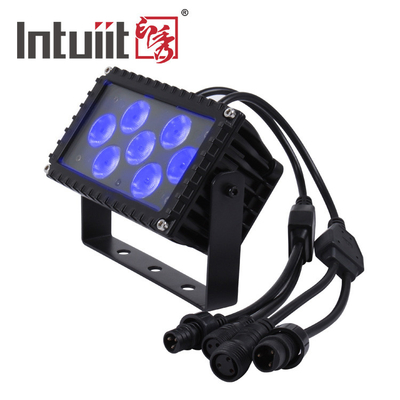 7x3W IP66 Zewnętrzne światełki LED wykorzystujące LED Zewnętrzne 25 stopni kąt Projekcja architektoniczna Lampa reflektorów