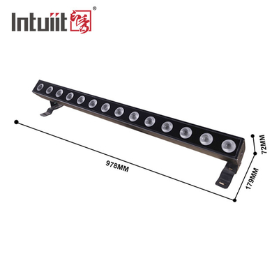 wodoodporny IP65 RGBW 4in1 14x10w Pixel Bar LED Wall Washer DMX512 Control Biały dla ślubu DJ Beam Stage Lighting