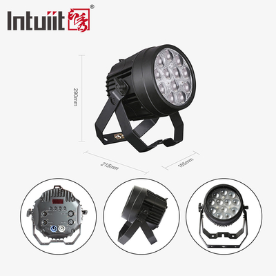 12x10W RGBW 4in1 LED Par Light Światła sceniczne dla wydajności i efektów oświetleniowych