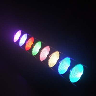 Najnowszy projekt 8*15W rgb 3in1 LED pixel bar dyskoteka ścianka lampka do prania