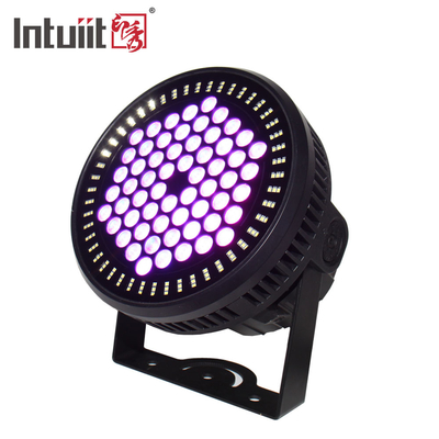 Wysokiej mocy LED RGBW 60 par światła DMX512 60x12W dyskoteka wiązki światło imprezy światło sceniczne światło dla sufit baru