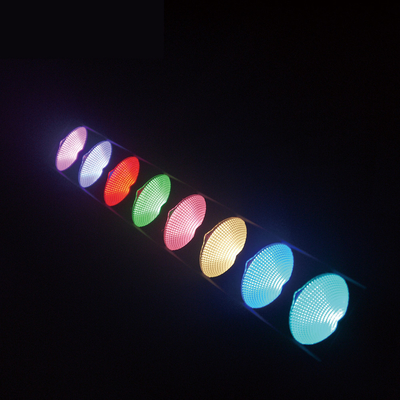 15W COB RGB 3-w-1 Led Stage light Z DMX światłami scenicznymi ścianą bar LED światła dyskoteka dla Night Club Stage Disco Show