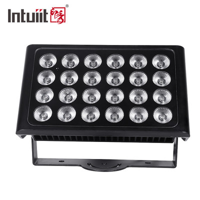 24PCS 160W światło kolorowe miasta RGBW 4in1 ip65 wodoodporny wysoki budynek myj LED światło kolorowe miasta