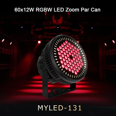 Oświetlenie architektoniczne zewnętrzne 60 PCS X 12W RGBW 4 w 1 LED wodoodporne Par światło IP65