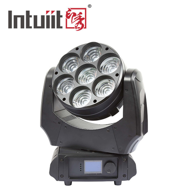 Led Head Light 7x40w RGBW 4in1 Sharpy Beam Z Zoom Wash Stage Lighting DJ Lights