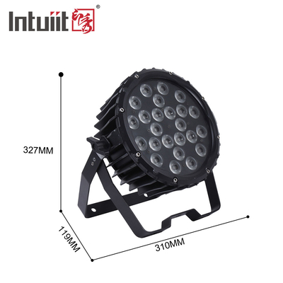Profesjonalne światło sceniczne 82W RGB 24*Tri-3W Wewnętrzne DMX512 Slim Flat Led Par Light