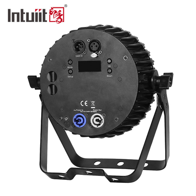 122W LED Party Light Laser DJ Disco KTV Par Lamp DMX 512 Strobe Effect Lighting Cound Aktywowany Do Bożego Narodzenia Bar Club W