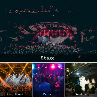 7 diod LED 22W Led Par Stage Światło dyskotekowe RGB Dmx512 Scena świetlna na imprezę z DJ-em