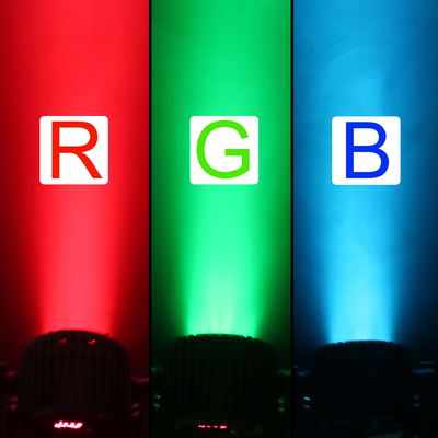 22W Aluminium LED Par Lights DMX 512 Party Club Disco Lighting RGBW 3in1 LED Par Can Scene Lights