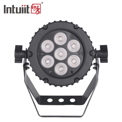 22W Aluminium LED Par Lights DMX 512 Party Club Disco Lighting RGBW 3in1 LED Par Can Scene Lights