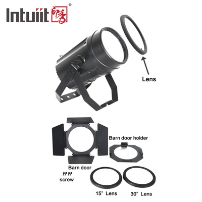 200W COB Par Can DMX Profesjonalne COB Stage Light Na Dj Disco Party Ślub