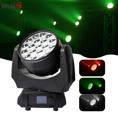 Światła głowicy ruchomego z LED Wyszukiwarka 19X10W RGBW 4 w 1 LED Wyszukiwarka ruchomego głowicy z LED DJ światło sceniczne na dyskotekę