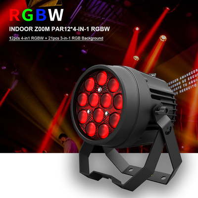12x10W RGBW 4in1 LED Par Light Światła sceniczne dla wydajności i efektów oświetleniowych