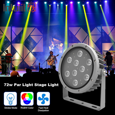 IP65 72W RGBW Reflektory ogrodowe 4 w 1 LED