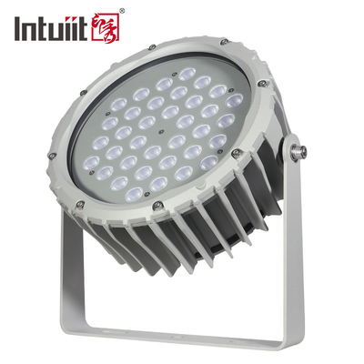 72w RGBW DMX512 Wodoodporny Led Flood Light Zewnętrzny krajobraz Ogród Okrągły etap Par Light