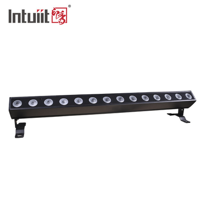 Listwa świetlna Led sceniczna DMX 14x10W RGBW 4w1 LED oświetlenie ścienne stroboskopowe listwa świetlna ścienna na imprezę kościelną scena Dj