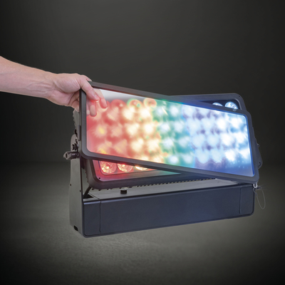 40x10W RGBW 4 w 1 reflektor LED IP65 wodoodporne światło sceniczne DMX512 sterowanie DJ Sprzęt dyskotekowy Wydarzenia na zewnątrz