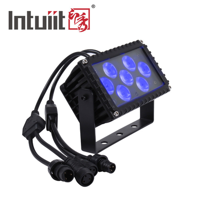 7x3W RGB LED Zewnętrzny wodoodporny IP66 Projekcja architektoniczna Lampa reflektorów