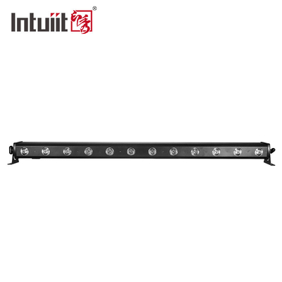 12x2W RGBW LED Stage Light 4in1 Sound Activated Controlled DJ Light Bar Church Ślubne oświetlenie