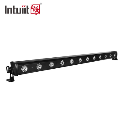12x2W RGBW LED Stage Light 4in1 Sound Activated Controlled DJ Light Bar Church Ślubne oświetlenie