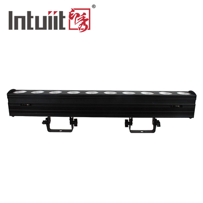 10x9W RGB DMX 3in1 LED światło ścienne prania linijnych barów prania oświetlenie sceniczne