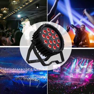 LED DJ Par Lights for Stage - 90W LED Par Can Light RGBW DMX Control Uplights for Wedding Church Events Party