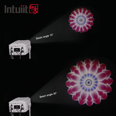 100W wodoodporny LED DMX Control Water Ripple Projector Ogrodowa impreza Światło Wody Efekt Fale Projektor Światło