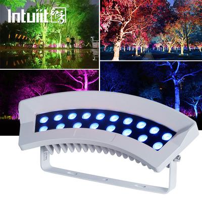 Led Tree Hug Lampa zewnętrzna dmx512 36W RGBW kolorowe ogrodowe światło krajobrazowe Oświetlenie IP65 Aluminium led hug tree light