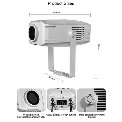 400w zewnętrzne kolorowe lampy wodne Led Night Club Effect Light Ip65 wodoodporne lampy krajobrazowe