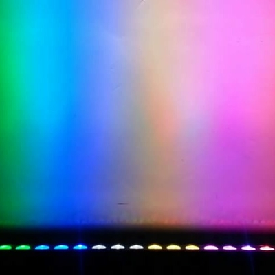 18x8W DMX512 RGBW 4 w 1 ścianka myjnik LED światła zewnętrzne Liniowe światło do oświetlenia imprezy