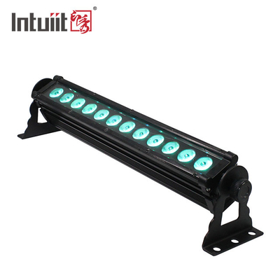 12X3W zewnętrzny umywalka ścienna LED IP65 wodoodporna DMX RGB LED Liniowe światło umywalki dla architektonicznego oświetlenia fasady budynku