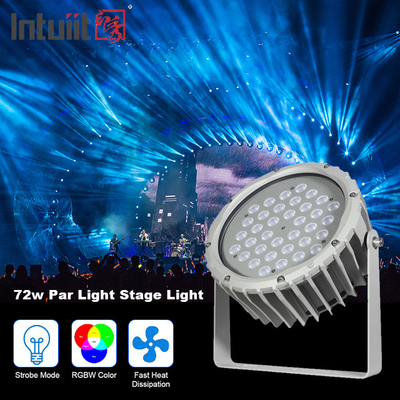 Fasadę krajobrazu DMX512 RGBW sterowane wodoodporne IP65 Zewnętrzne światło LED 72W