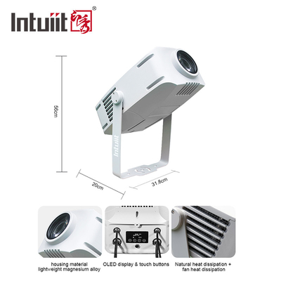 400W zewnętrzne oświetlenie sceniczne Dmx Control LED Wodny efekt falowy oświetlenie Ip65 Efekt falowy oświetlenie do dekoracji parku