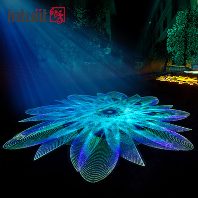 200W Profesjonalne Wodotwórcze Zewnętrzne IP65 LED Rotary Gobo Logo Reklamy Rotator Projektor Projektor oświetlenie