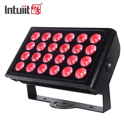 24PCS 10w wodoodporny LED ścianny myjnik światło wysokiej mocy LED światło powodziowe RGBW LED światło miejskie kolorowe